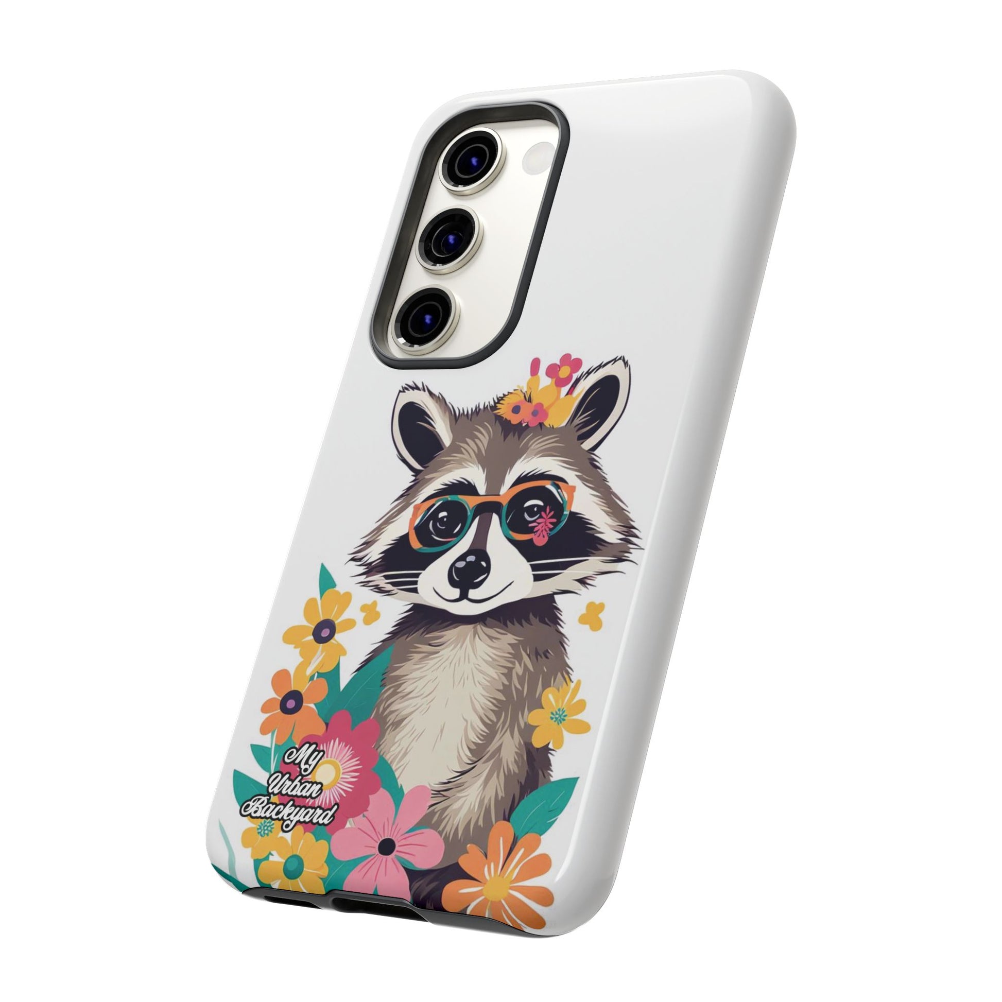 Raccoon with Glasses, Cell Phone Case - Apple, Samsung or Google Pixel