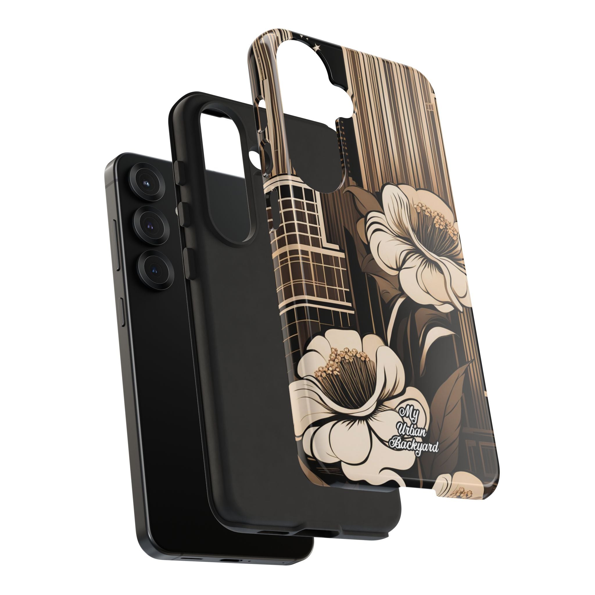 City Flowers, Cell Phone Case - Apple, Samsung, Google Pixel