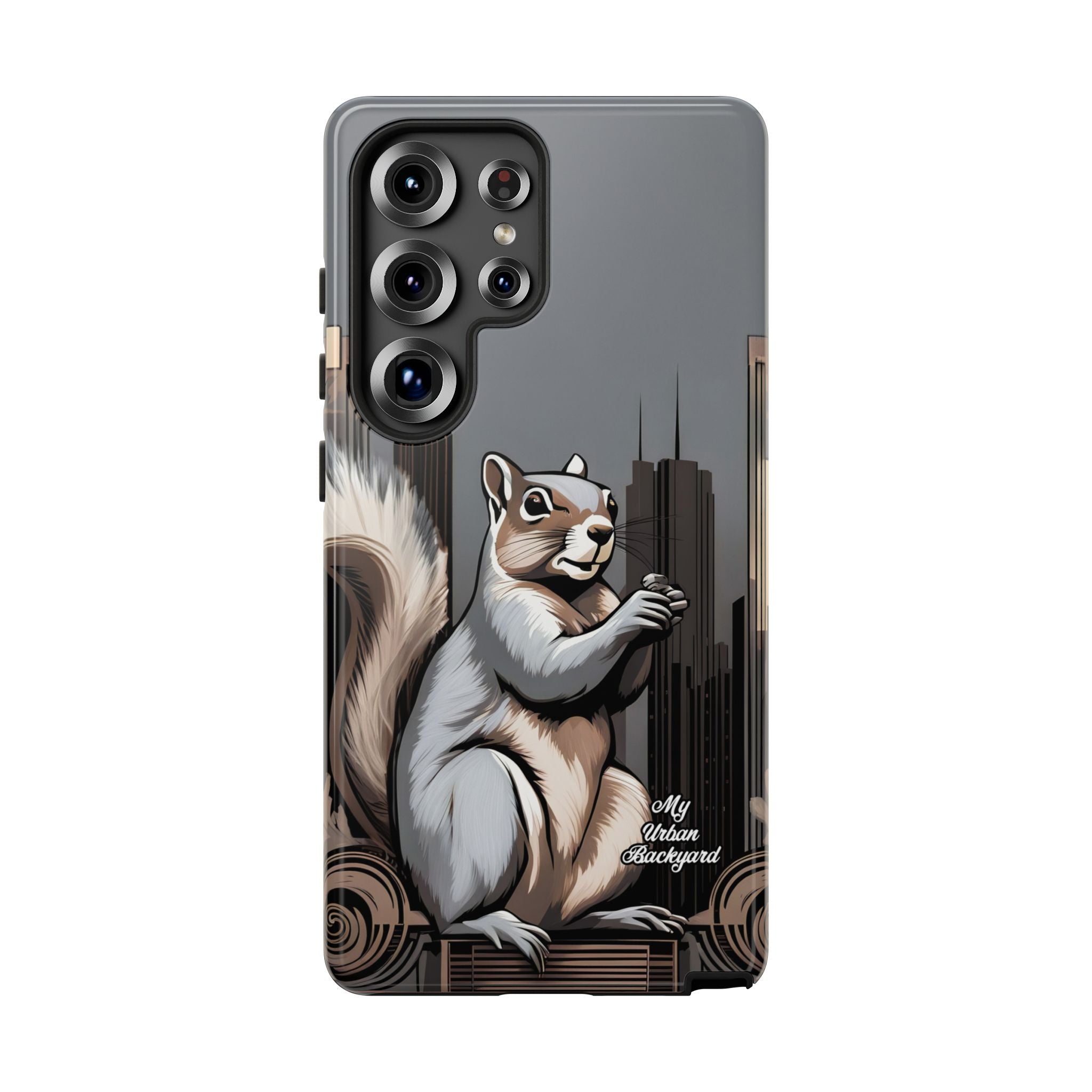 Urban Gray Squirrel, Cell Phone Case - Apple, Samsung, Google Pixel