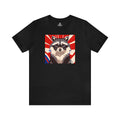 Ziggy Starspaws, Raccoon T-Shirt, Soft 100% Cotton, Short Sleeve, Classic Fit - Unisex
