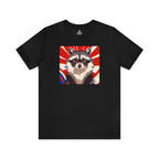 Ziggy Starspaws, Raccoon T-Shirt, Soft 100% Cotton, Short Sleeve, Classic Fit - Unisex