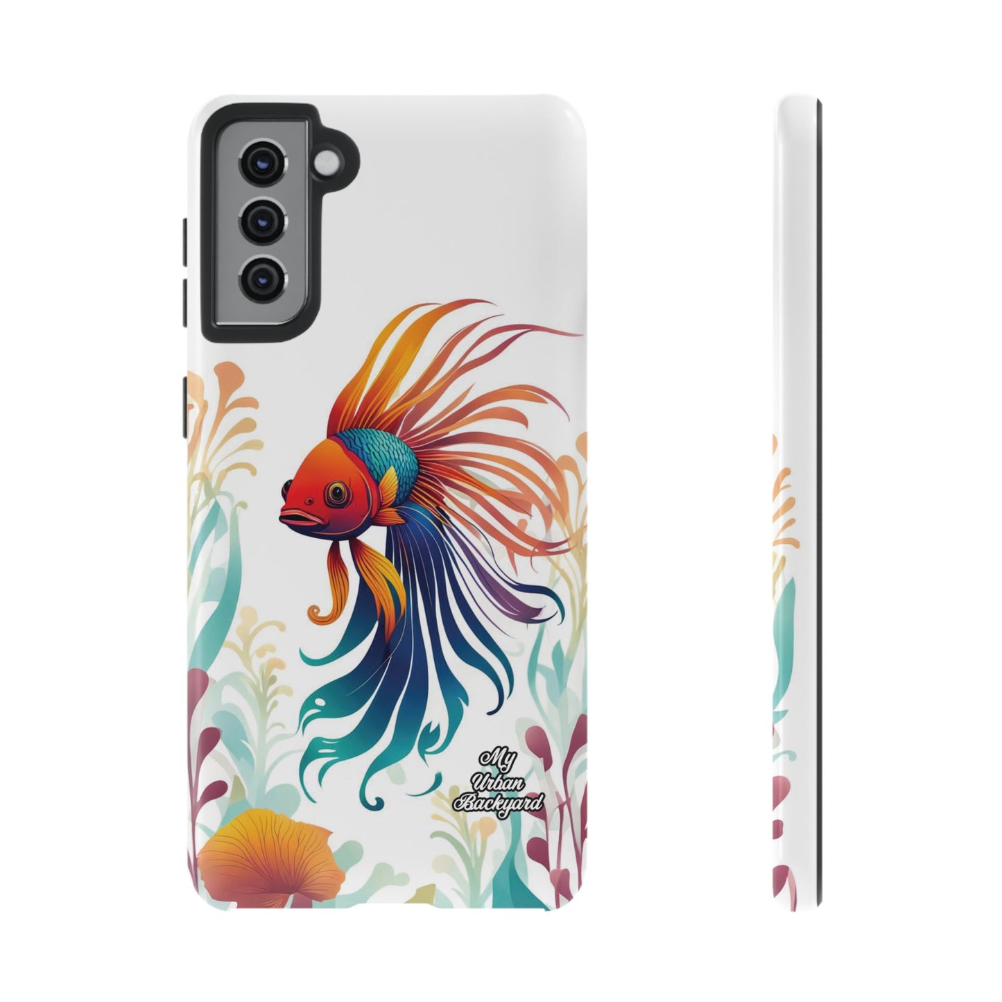 Colorful Betta Fish, Cell Phone Case - Apple, Samsung or Google Pixel