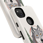 Winter Wolf, Cell Phone Case - Apple, Samsung, Google Pixel