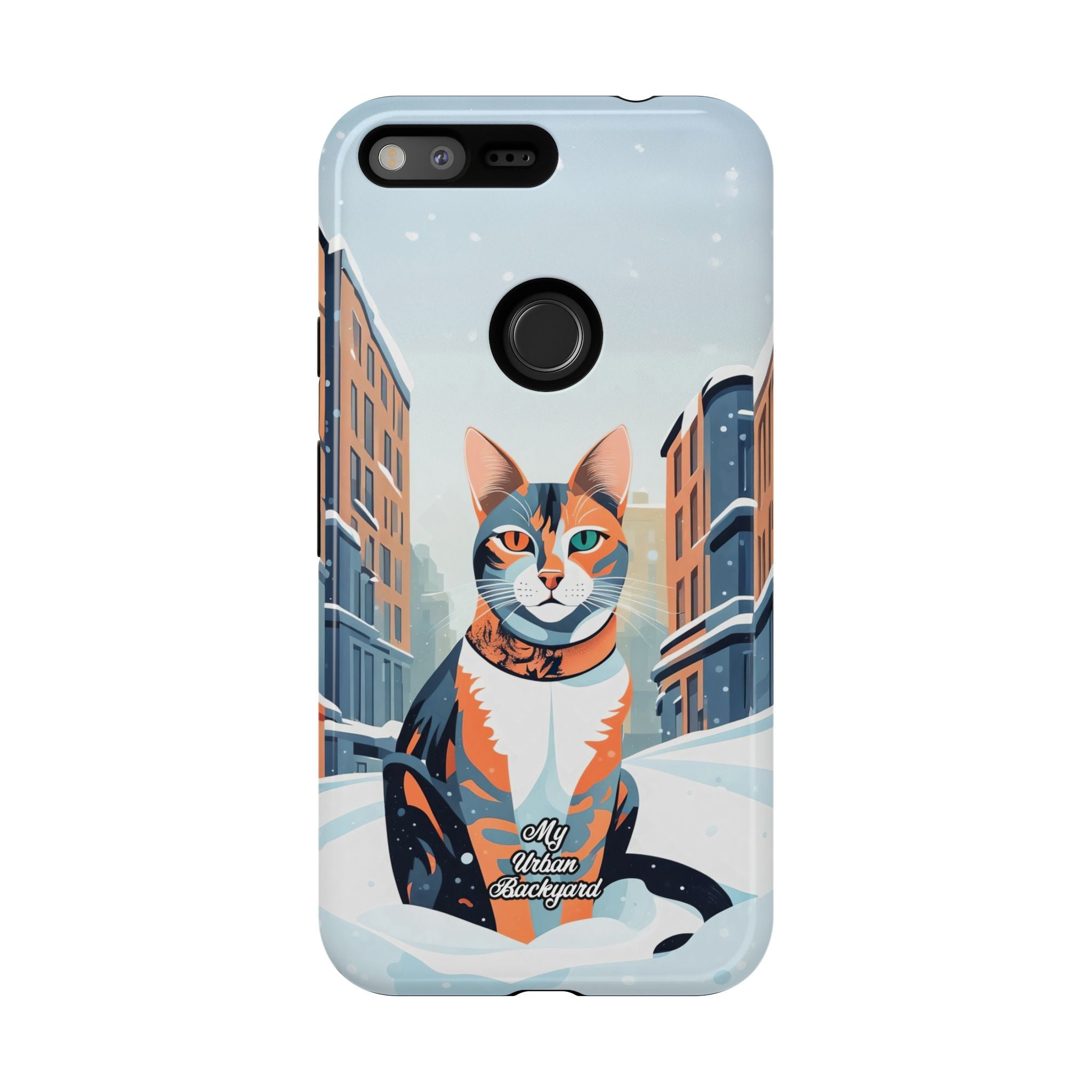 Claws Pawson in the Snow, Cell Phone Case - Apple, Samsung, Google Pixel