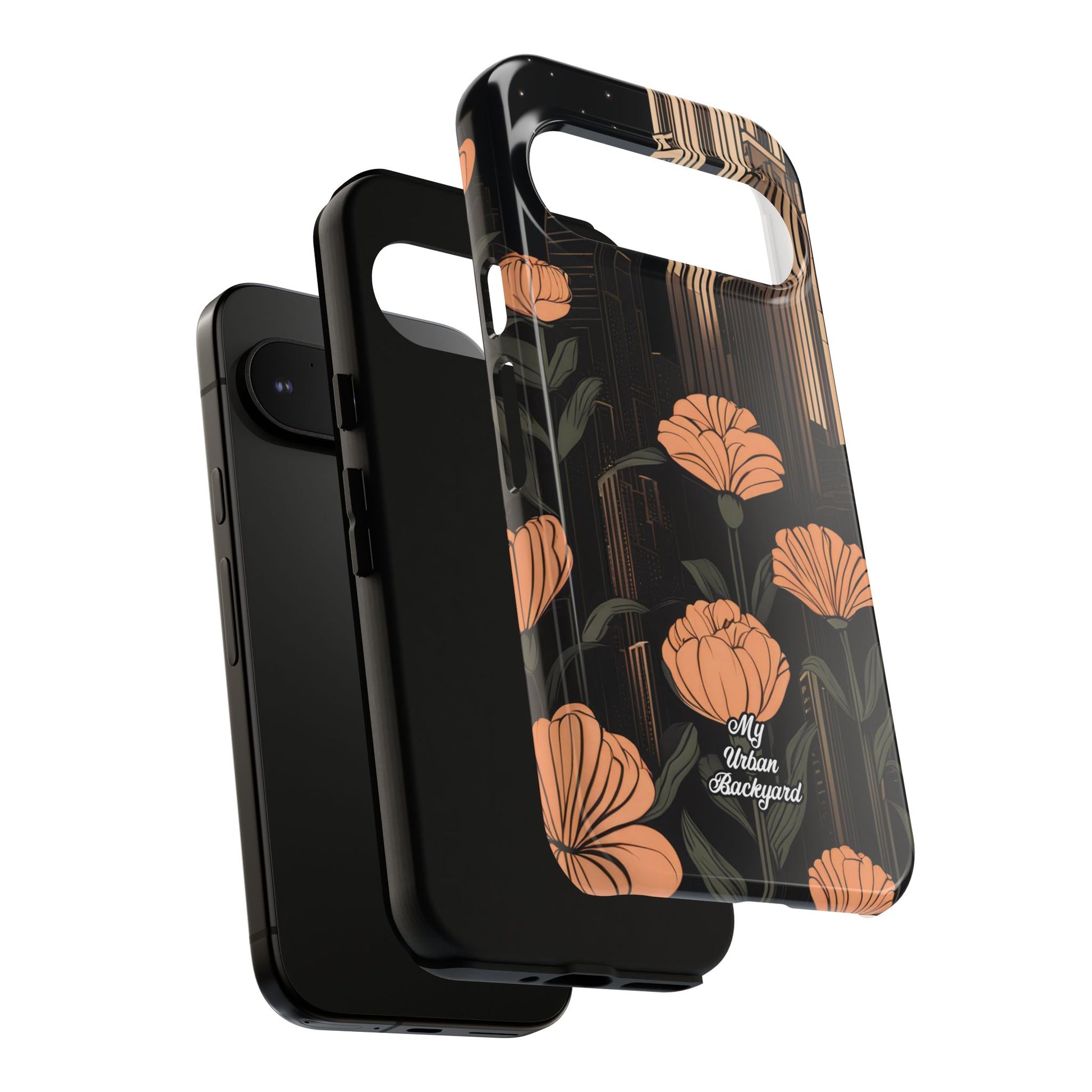 Urban Evening with Flowers, Cell Phone Case - Apple iPhone, Samsung Galaxy, Google Pixel