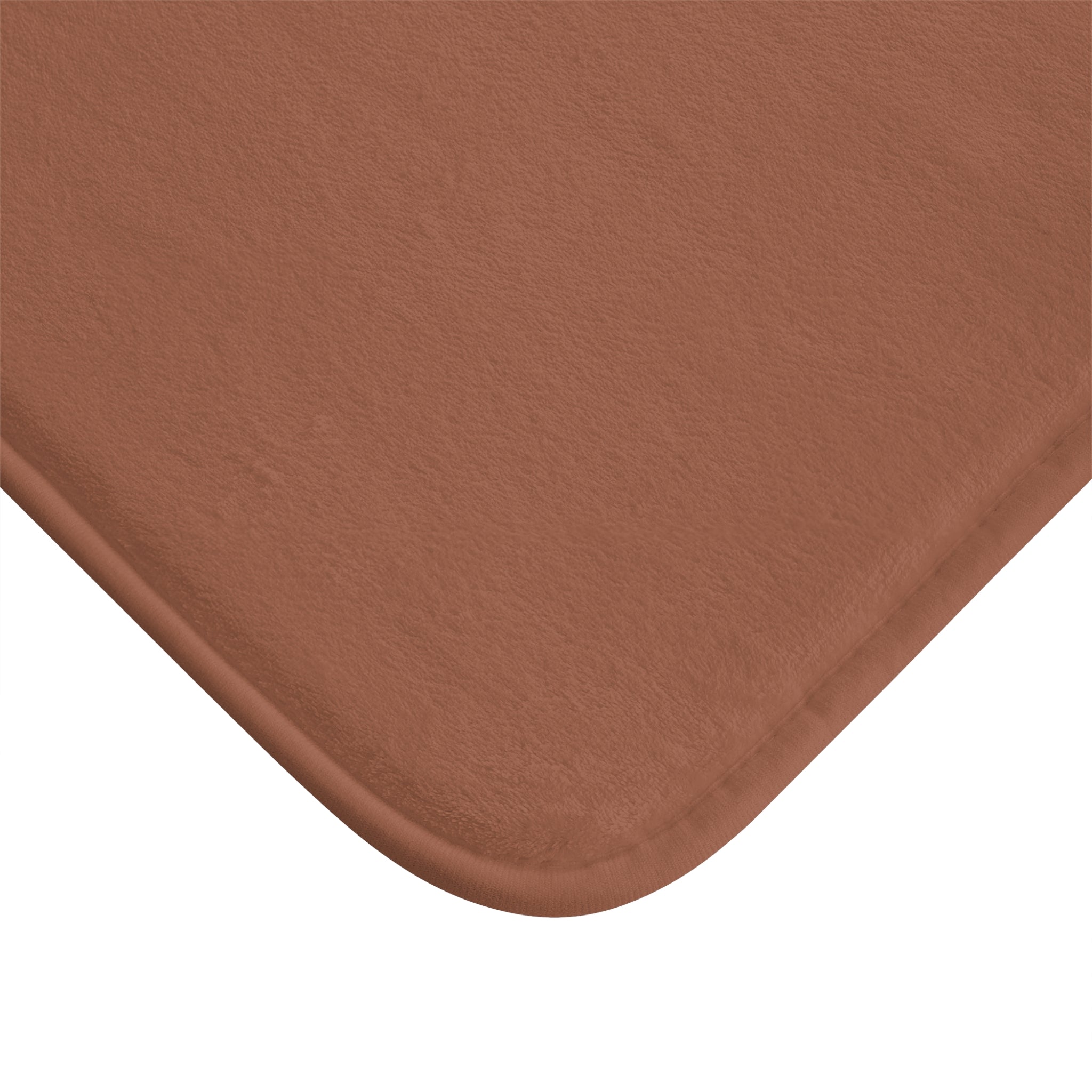 Terracotta Memory Foam Bath Mat — Soft Absorbent Bathroom Rug, 2 sizes