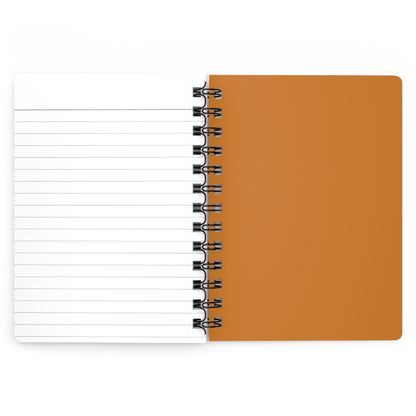 Art Deco Bear Adventure Spiral Journal