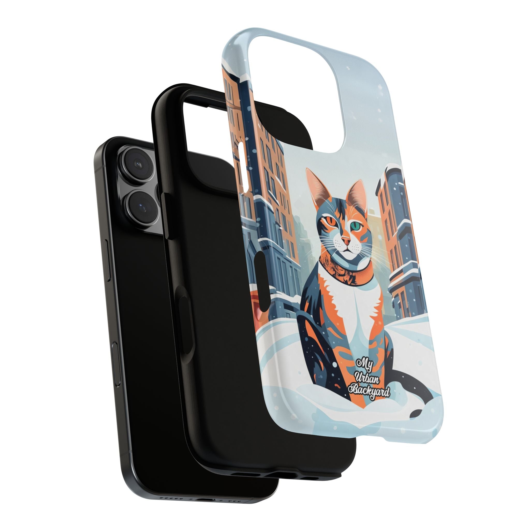 Claws Pawson in the Snow, Cell Phone Case - Apple, Samsung, Google Pixel