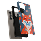 Fox with Flowers, Cell Phone Case - Apple, Samsung, Google Pixel