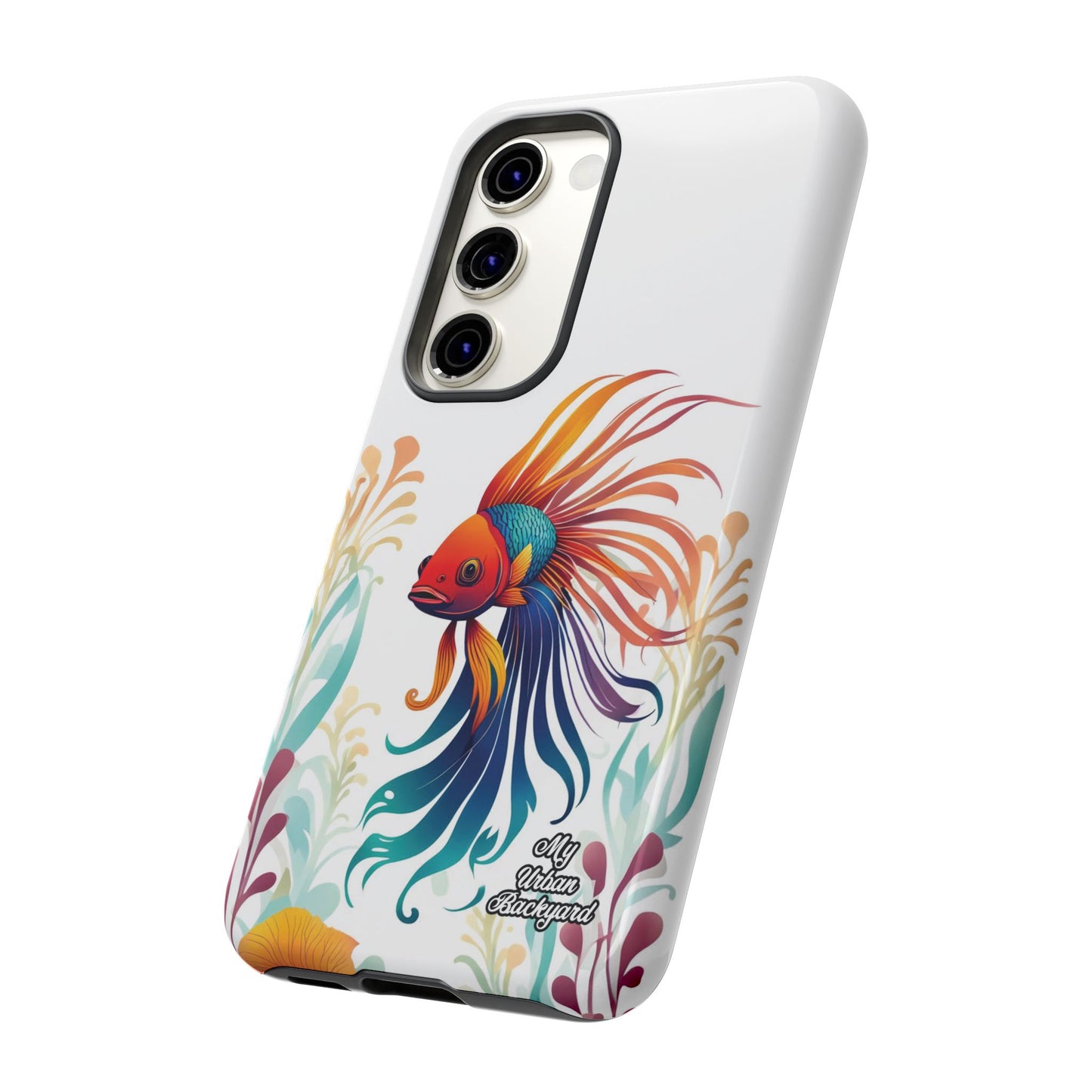 Colorful Betta Fish, Cell Phone Case - Apple, Samsung or Google Pixel