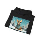 Tito Barkley, Dog Unisex Hoodie w Front Pocket