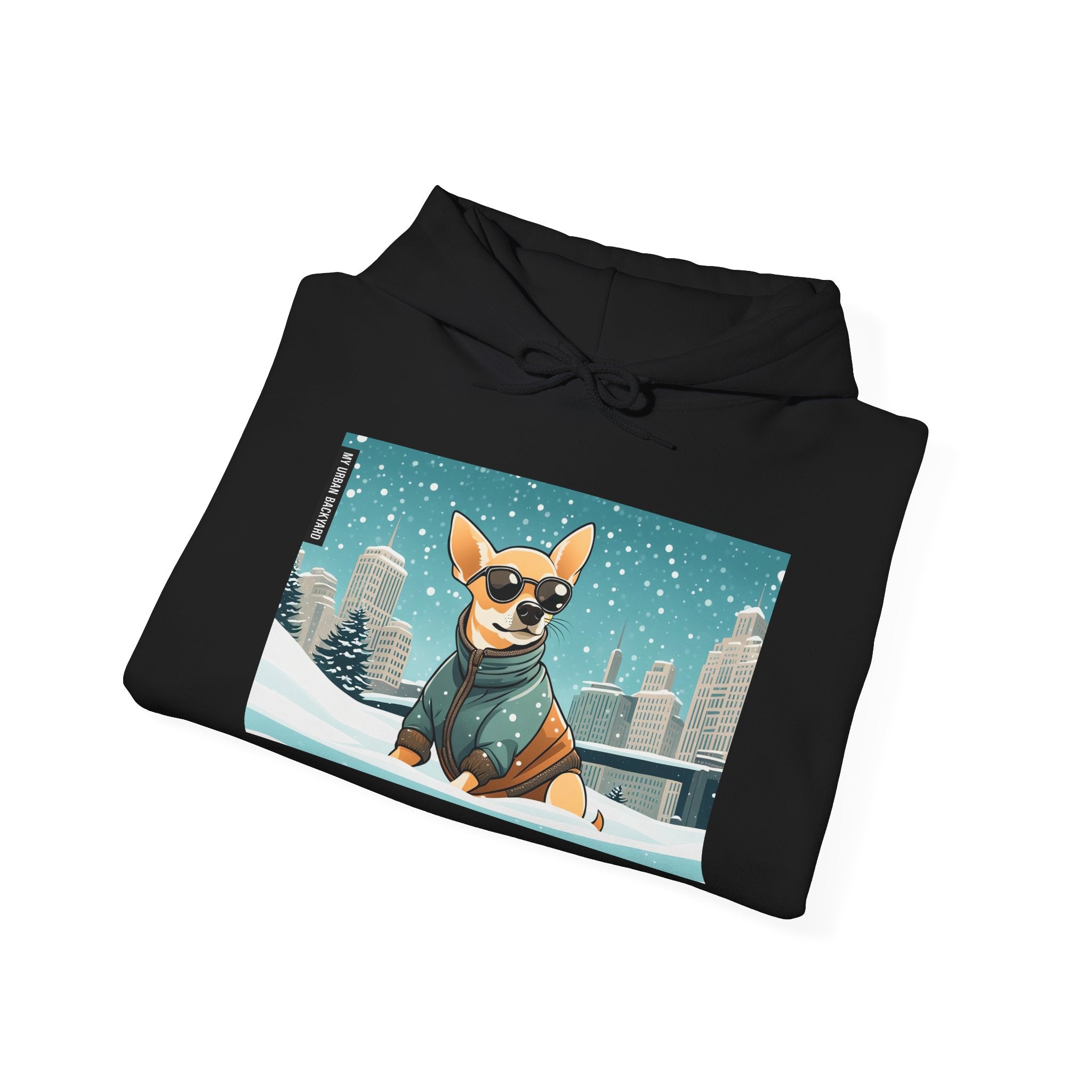 Tito Barkley, Dog Unisex Hoodie w Front Pocket
