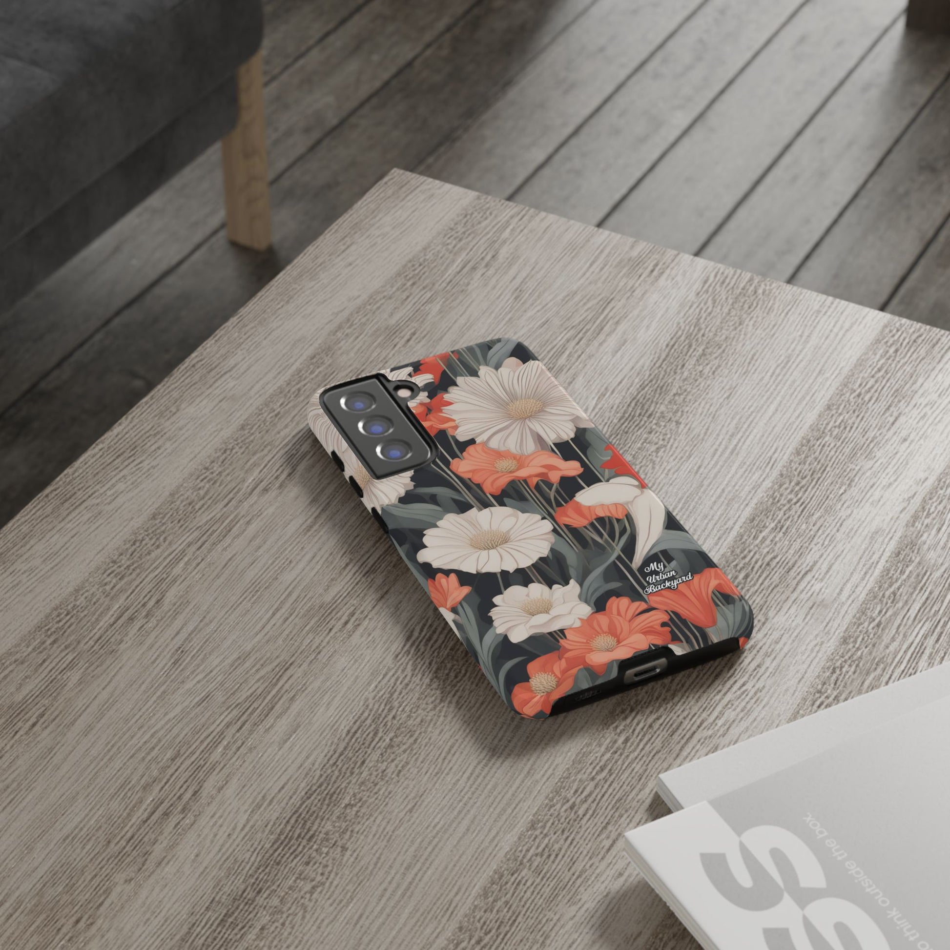 Art Deco Flowers, Cell Phone Case - Apple, Samsung, Google Pixel