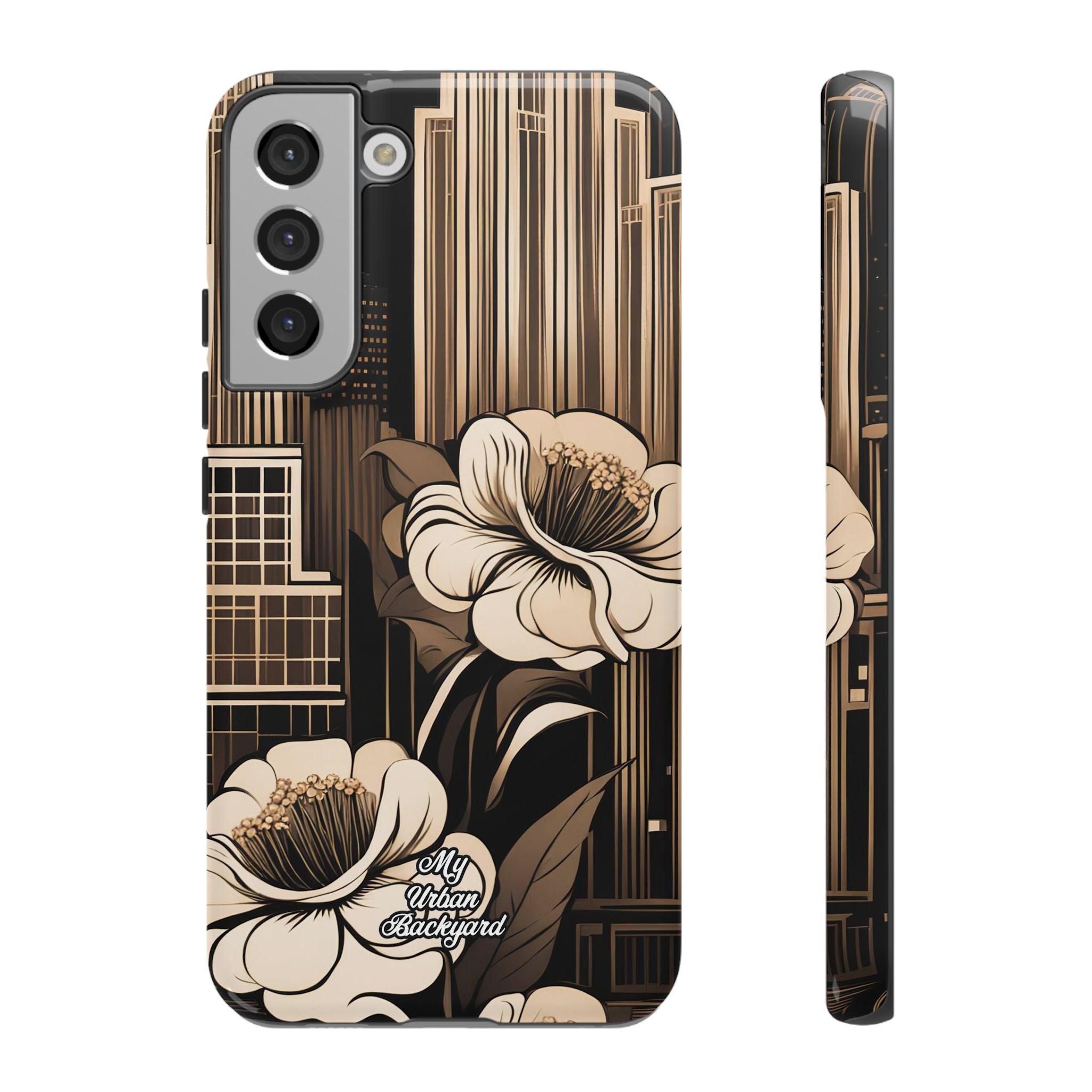 City Flowers, Cell Phone Case - Apple, Samsung, Google Pixel