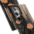 Urban Evening with Flowers, Cell Phone Case