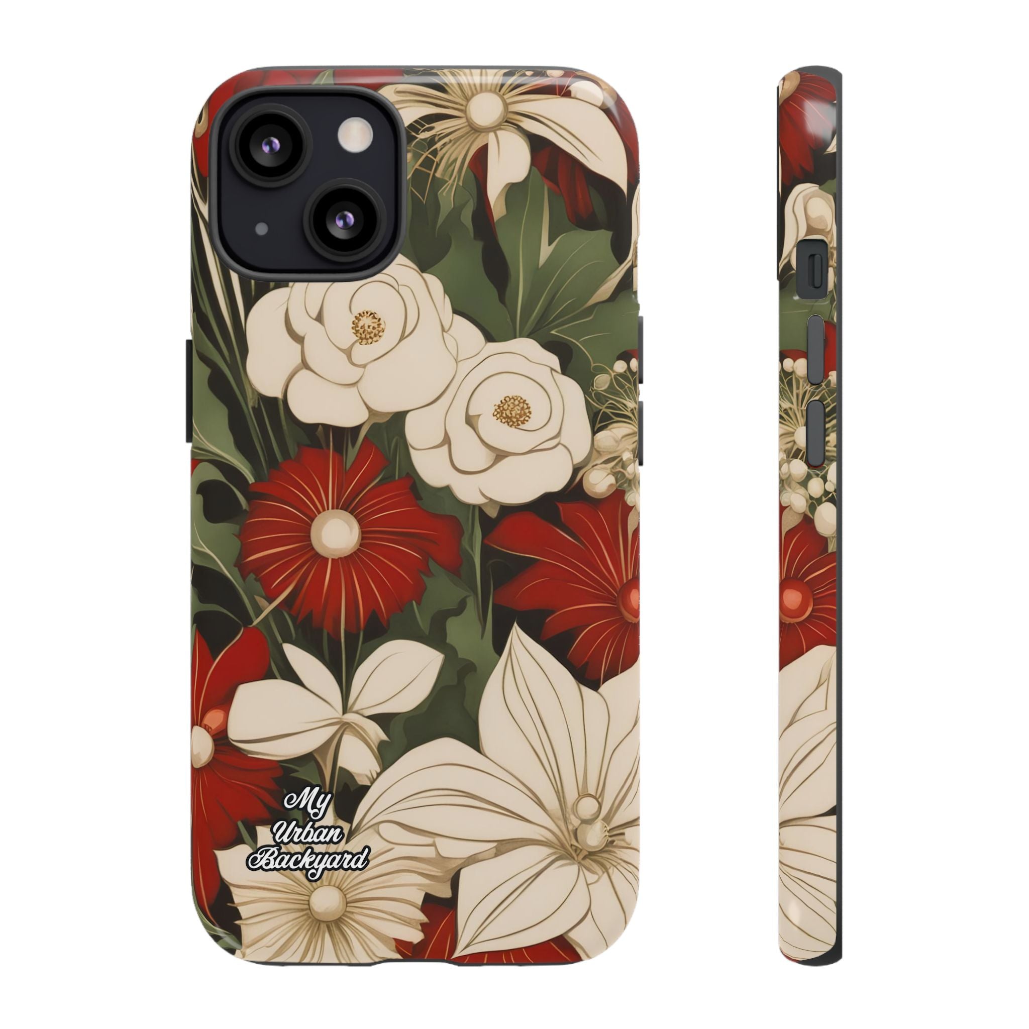 Holiday Flowers, Cell Phone Case - Apple, Samsung, Google Pixel
