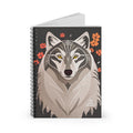 Art Deco Wolf, Spiral Notebook Journal - Write in Style