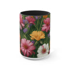Wildflower Field, Ceramic Coffee Mug