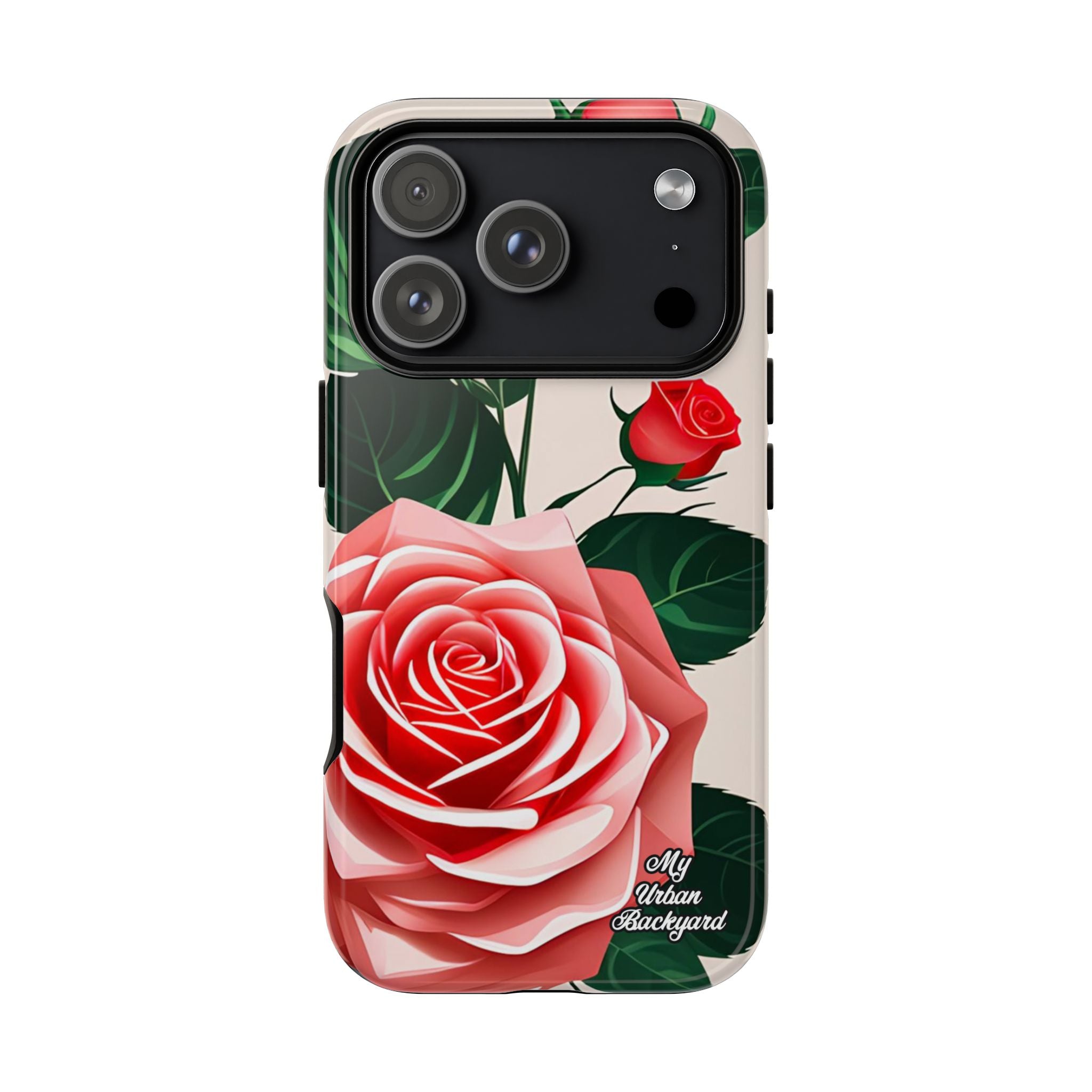 Pink Rose Flowers, Cell Phone Case - Apple, Samsung, Google Pixel
