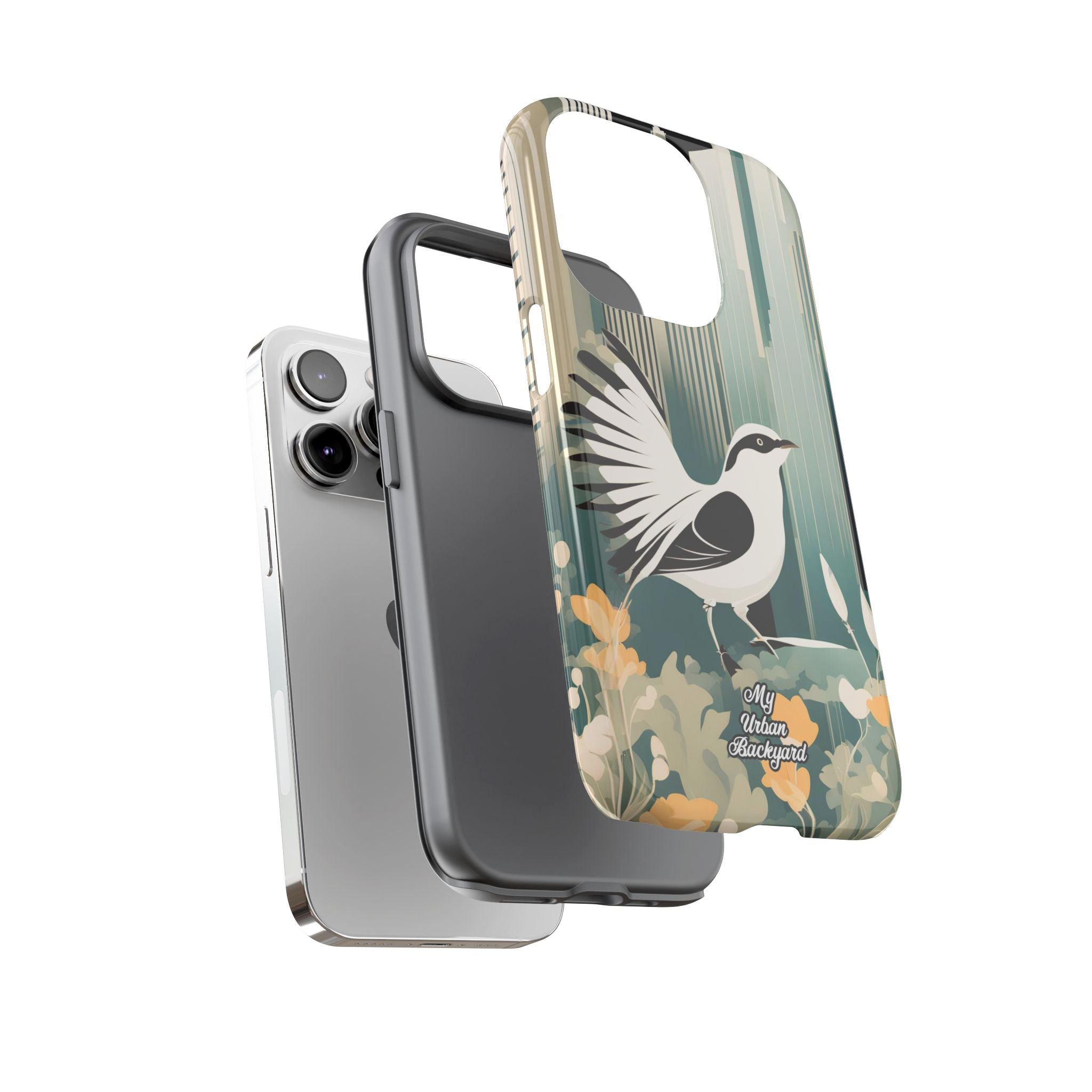 City Bird, Cell Phone Case - Apple iPhone, Samsung Galaxy, Google Pixel