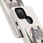Winter Wolf, Cell Phone Case - Apple, Samsung, Google Pixel