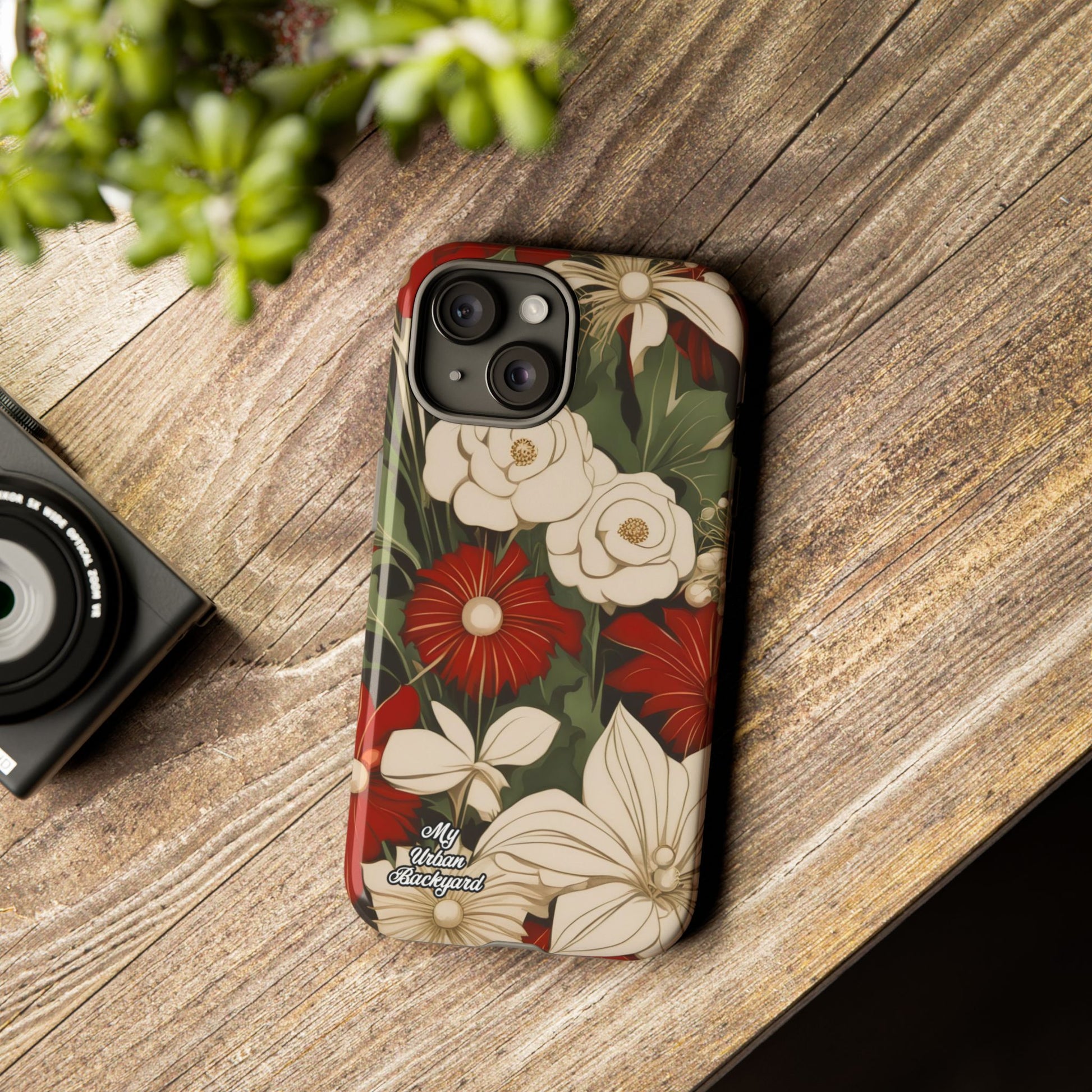 Holiday Flowers, Cell Phone Case - Apple, Samsung, Google Pixel