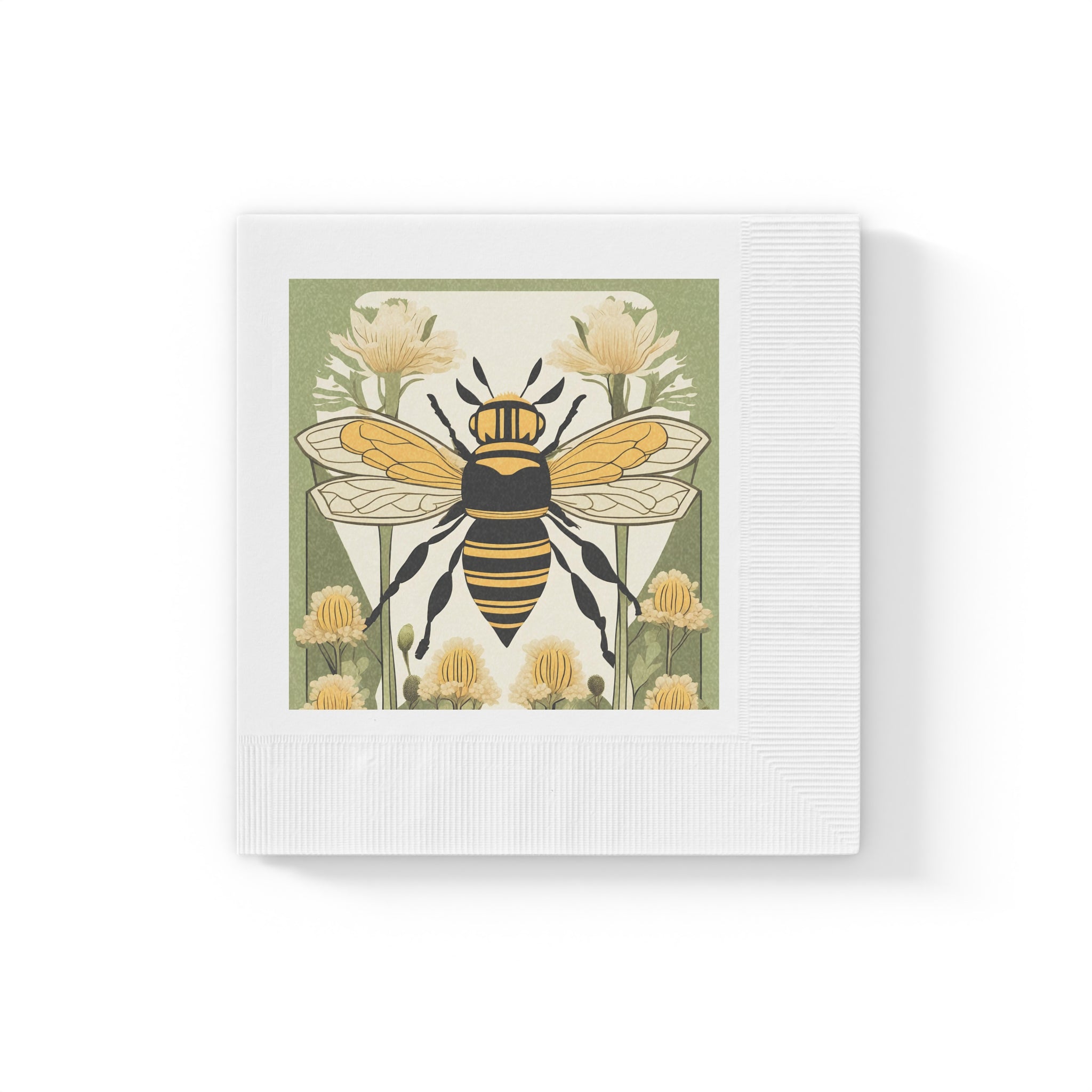 Bee with Flowers Napkins