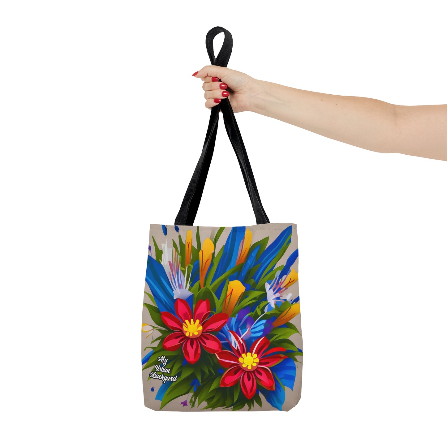 Vibrant Wildflowers, Tote Bag for Everyday Use - Durable and Functional