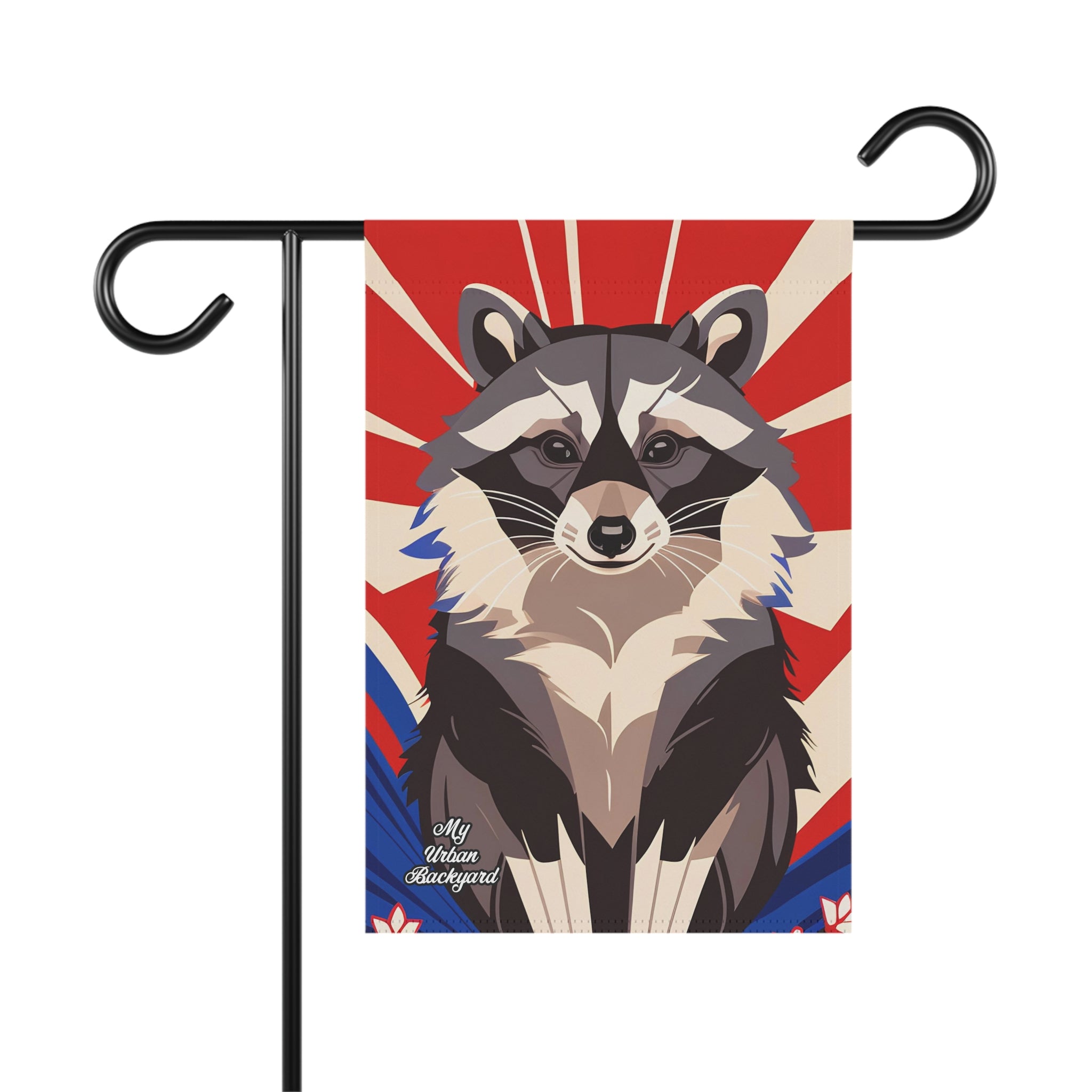 Ziggy Starspaws, Raccoon Garden Flag