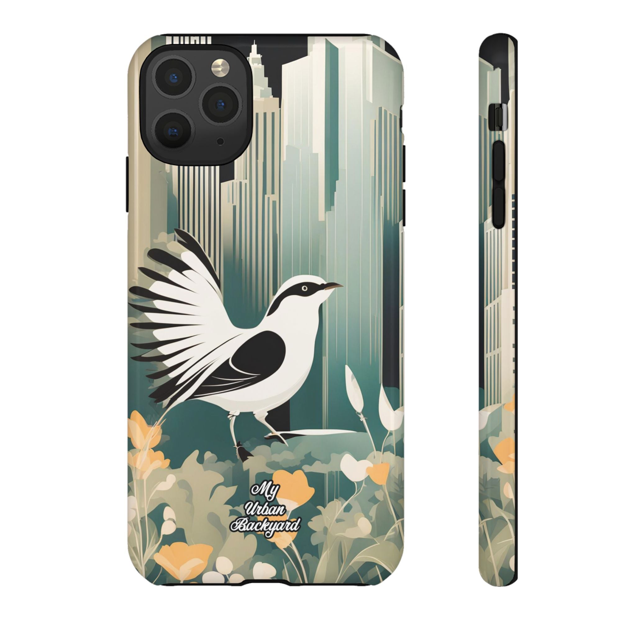 City Bird, Cell Phone Case - Apple iPhone, Samsung Galaxy, Google Pixel