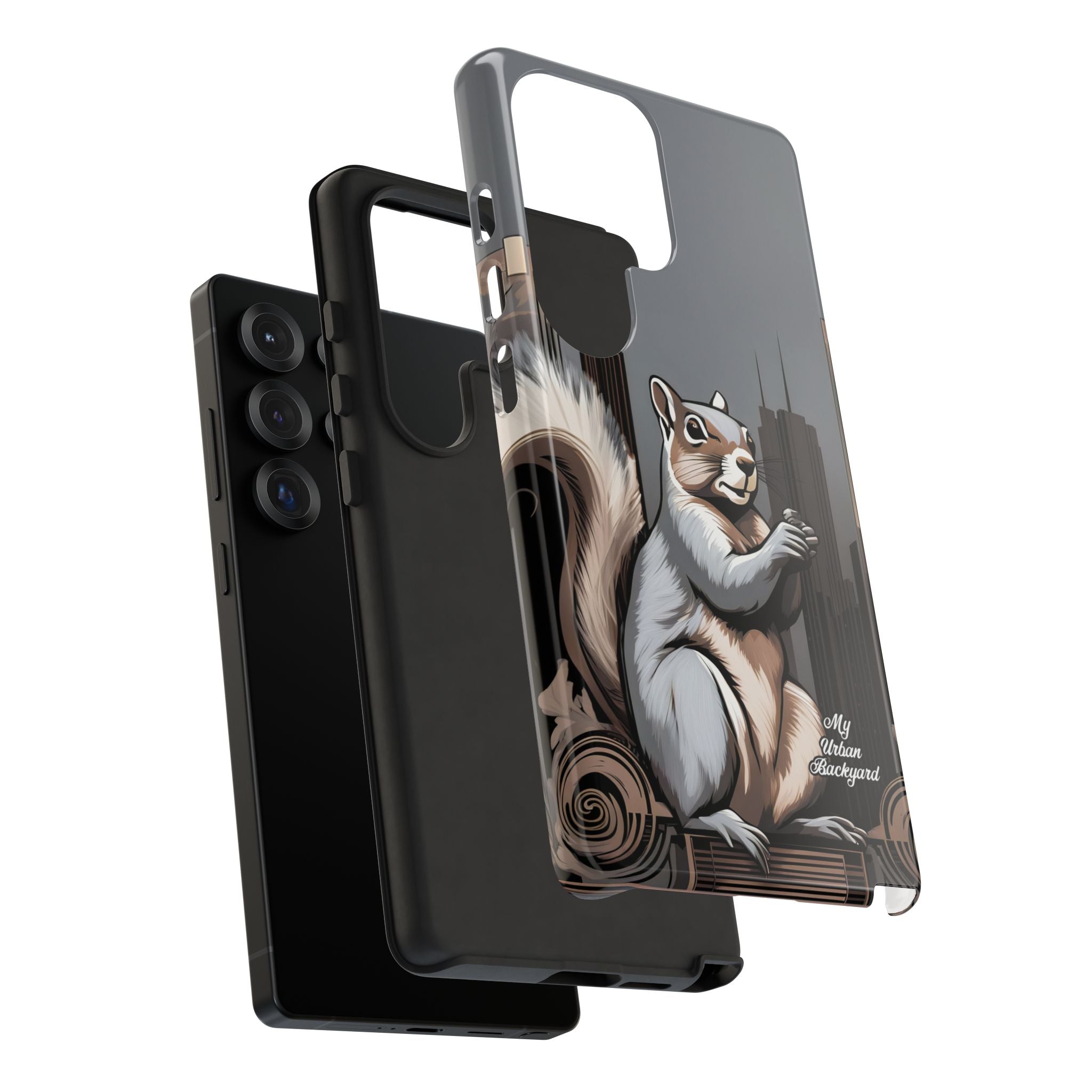 Urban Gray Squirrel, Cell Phone Case - Apple, Samsung, Google Pixel
