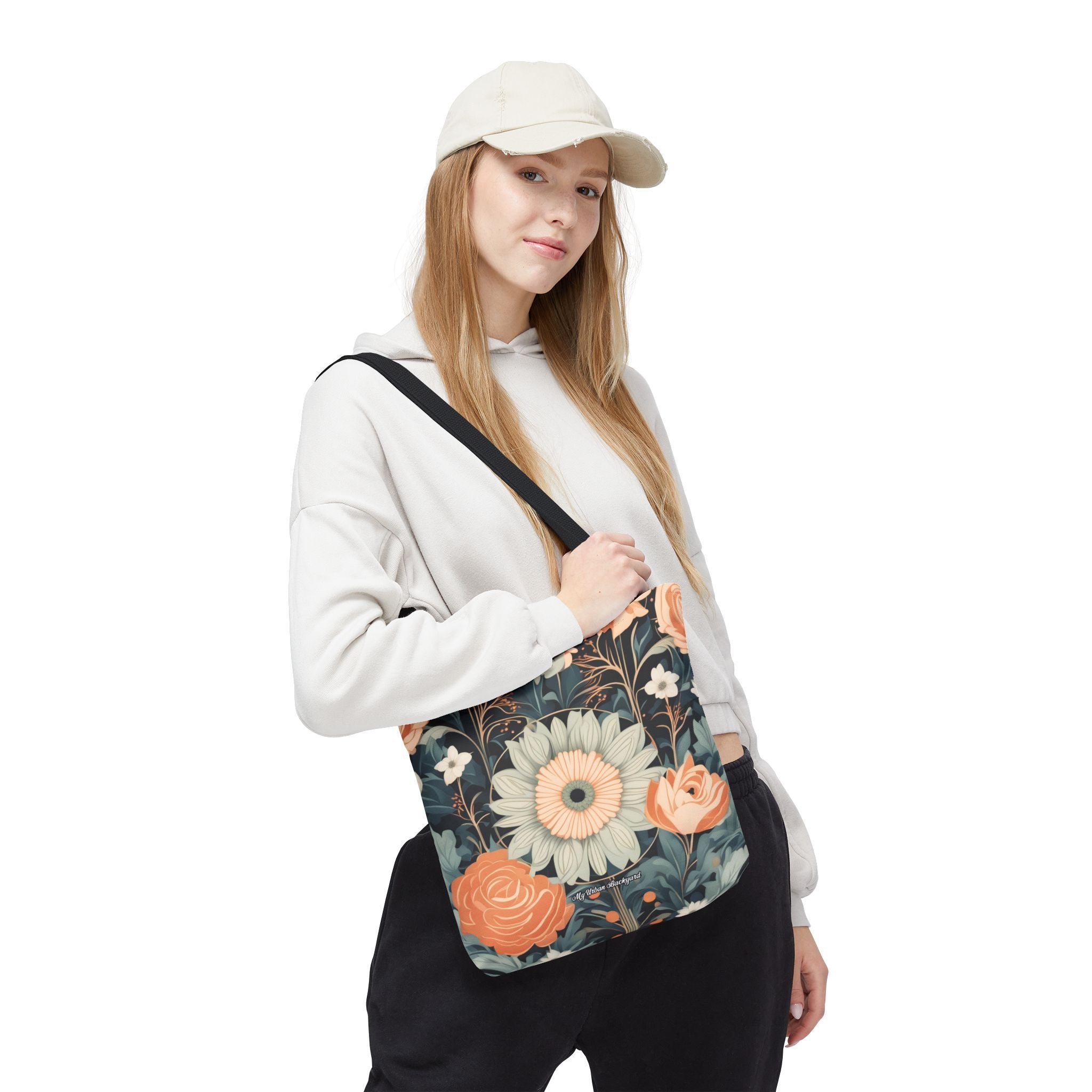 Wildflowers Tote Bag with Cotton Handles For Everyday Use, 3 Sizes