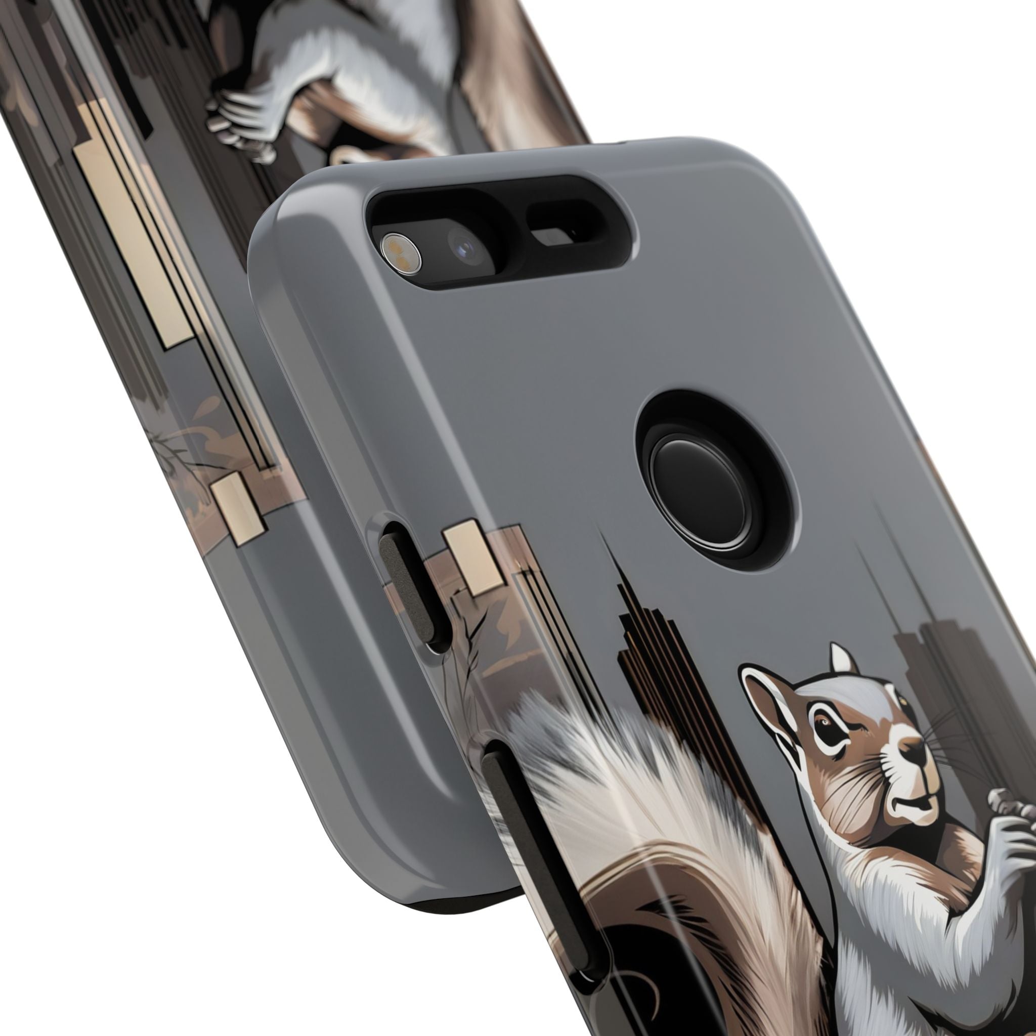 Urban Gray Squirrel, Cell Phone Case - Apple, Samsung, Google Pixel