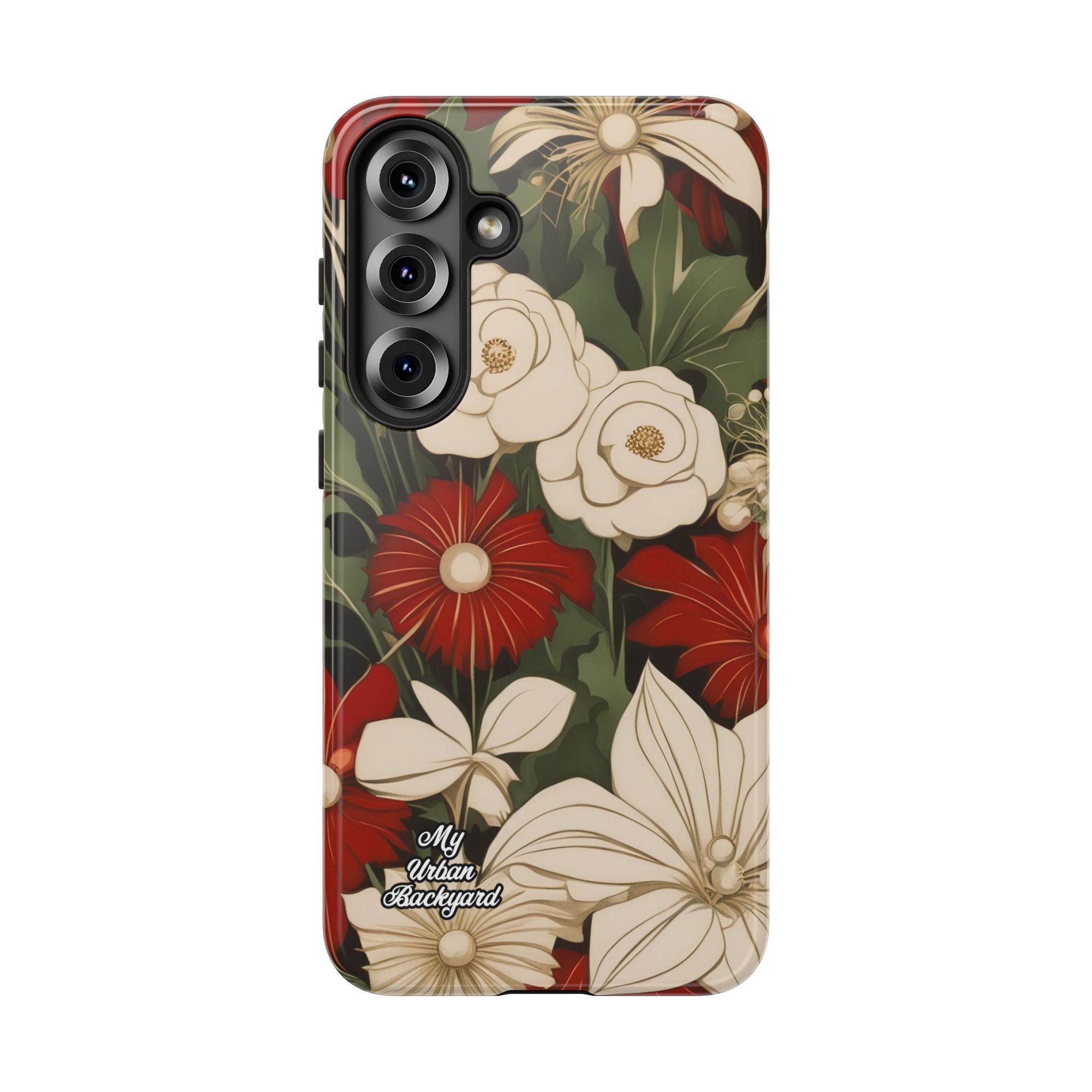 Holiday Flowers, Cell Phone Case - Apple, Samsung, Google Pixel