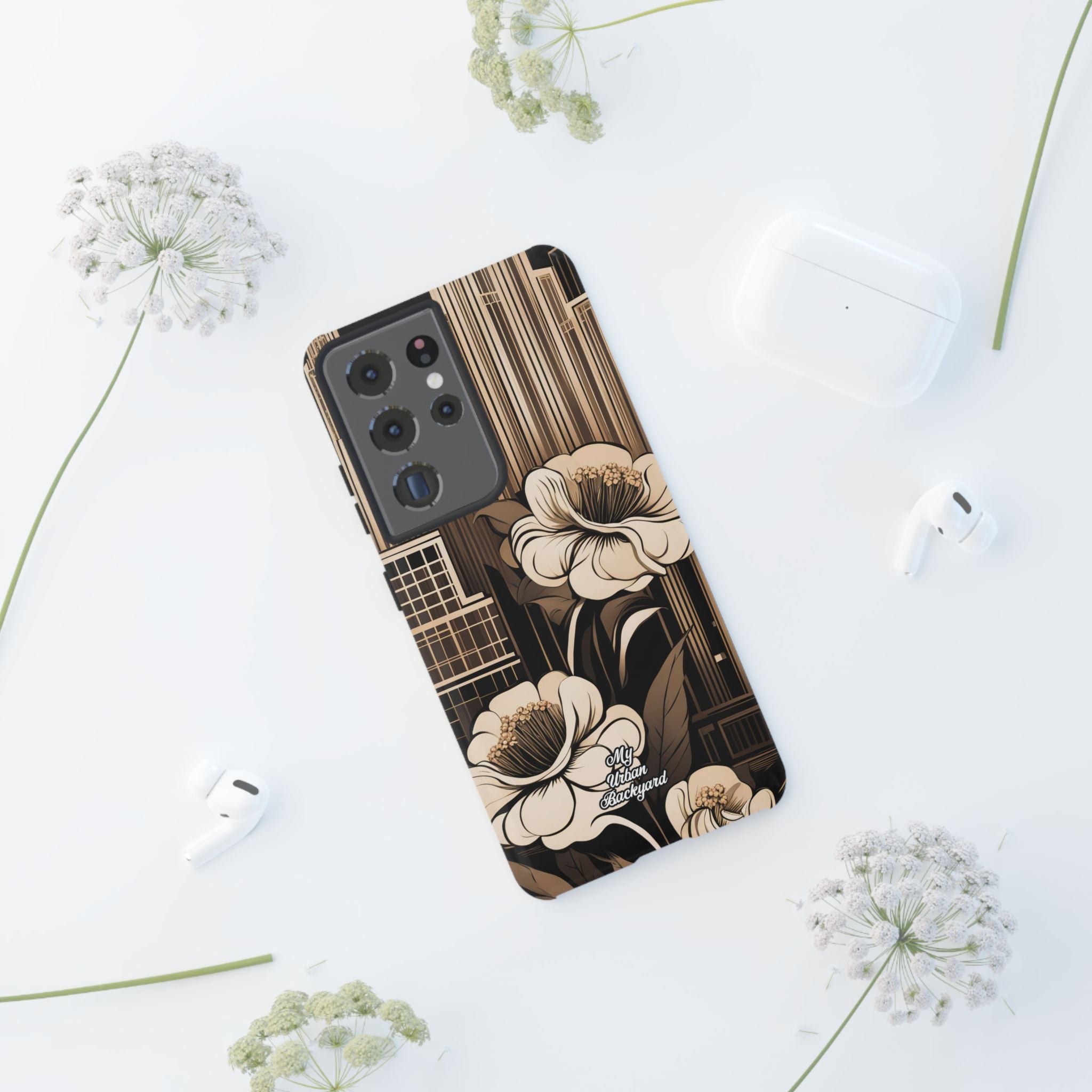 City Flowers, Cell Phone Case - Apple, Samsung, Google Pixel