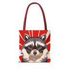 Ziggy Starspaws, Raccoon Tote Bag with Cotton Handles For Everyday Use, 3 Sizes