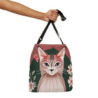 Selena Purrmore, Cat Tote Bag with Adjustable Strap - Trendy and Versatile