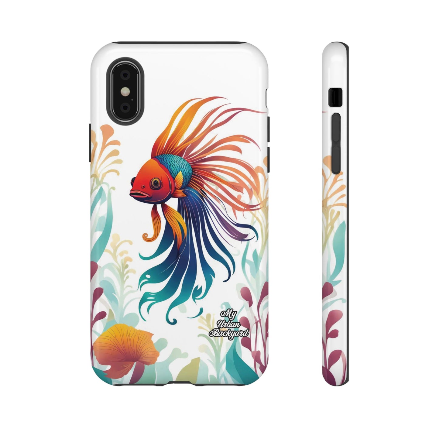 Colorful Betta Fish, Cell Phone Case - Apple, Samsung or Google Pixel