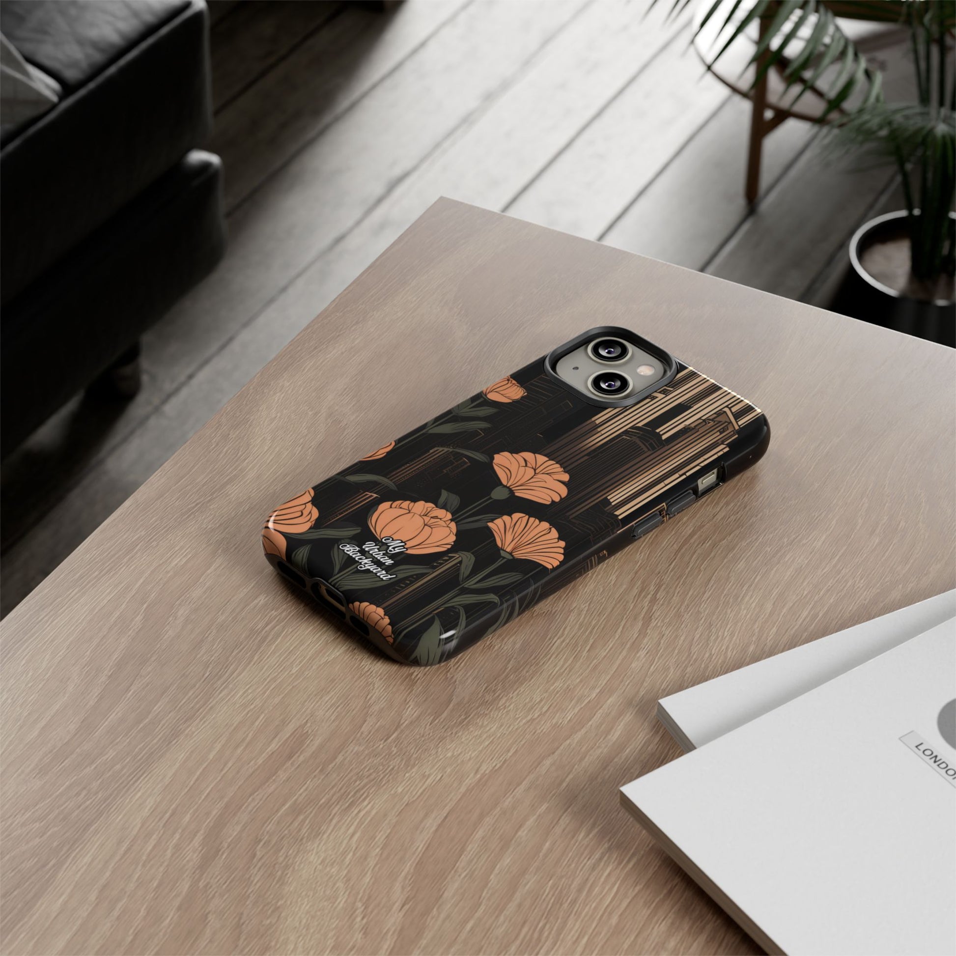Urban Evening with Flowers, Cell Phone Case - Apple iPhone, Samsung Galaxy, Google Pixel