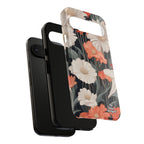 Art Deco Flowers, Cell Phone Case - Apple, Samsung, Google Pixel