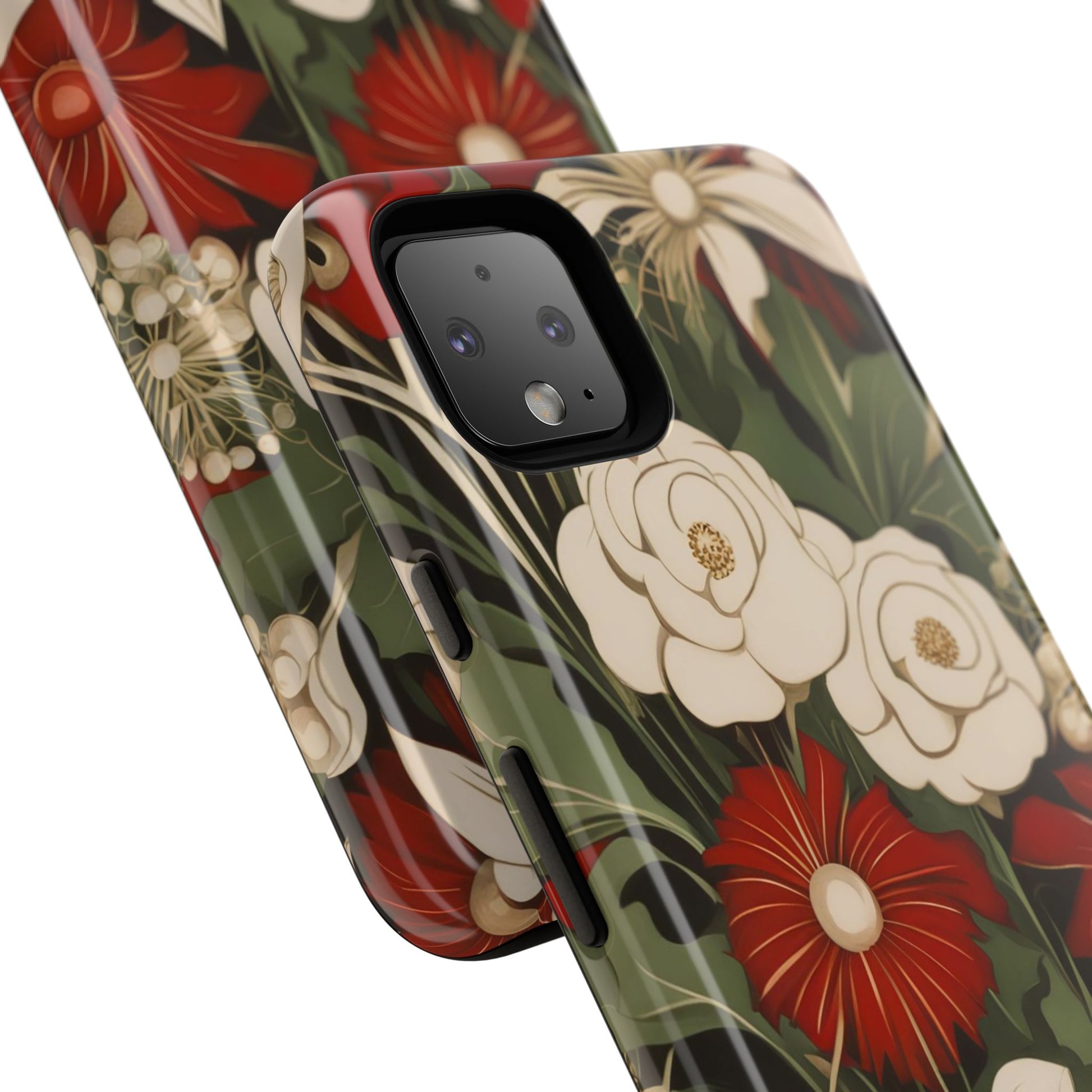 Holiday Flowers, Cell Phone Case - Apple, Samsung, Google Pixel