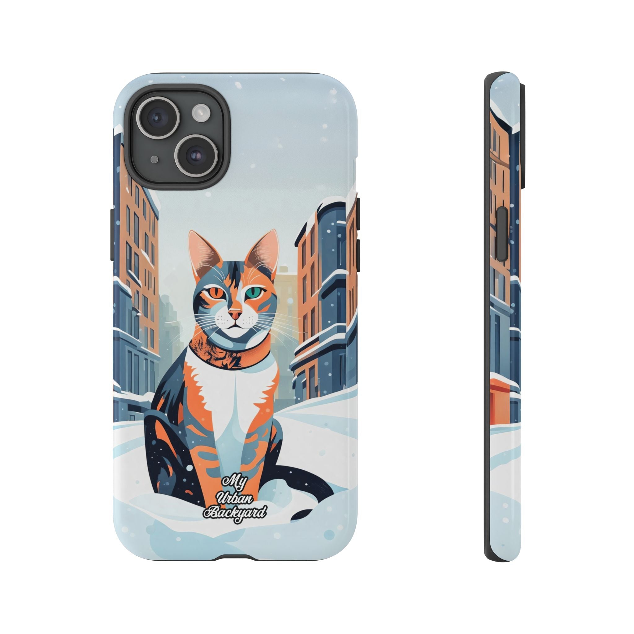 Claws Pawson in the Snow, Cell Phone Case - Apple, Samsung, Google Pixel