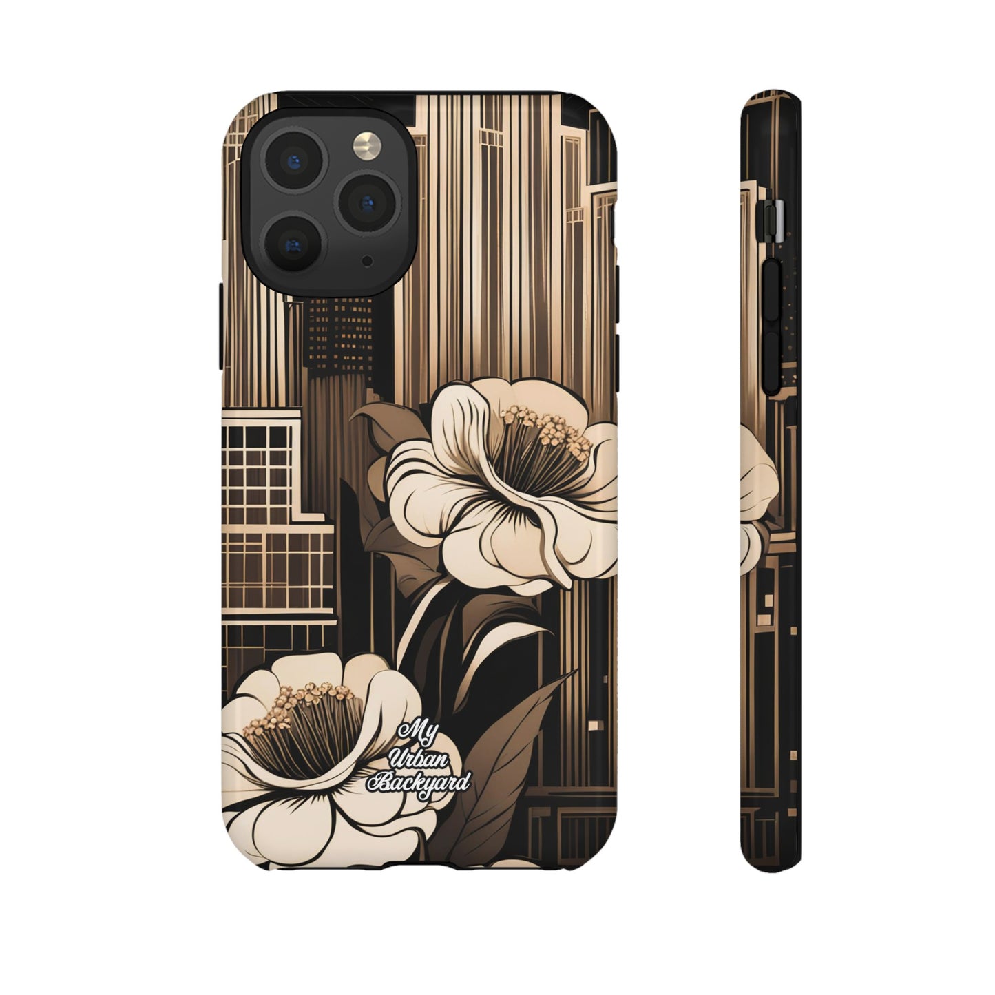 City Flowers, Cell Phone Case - Apple iPhone, Samsung Galaxy or Google Pixel