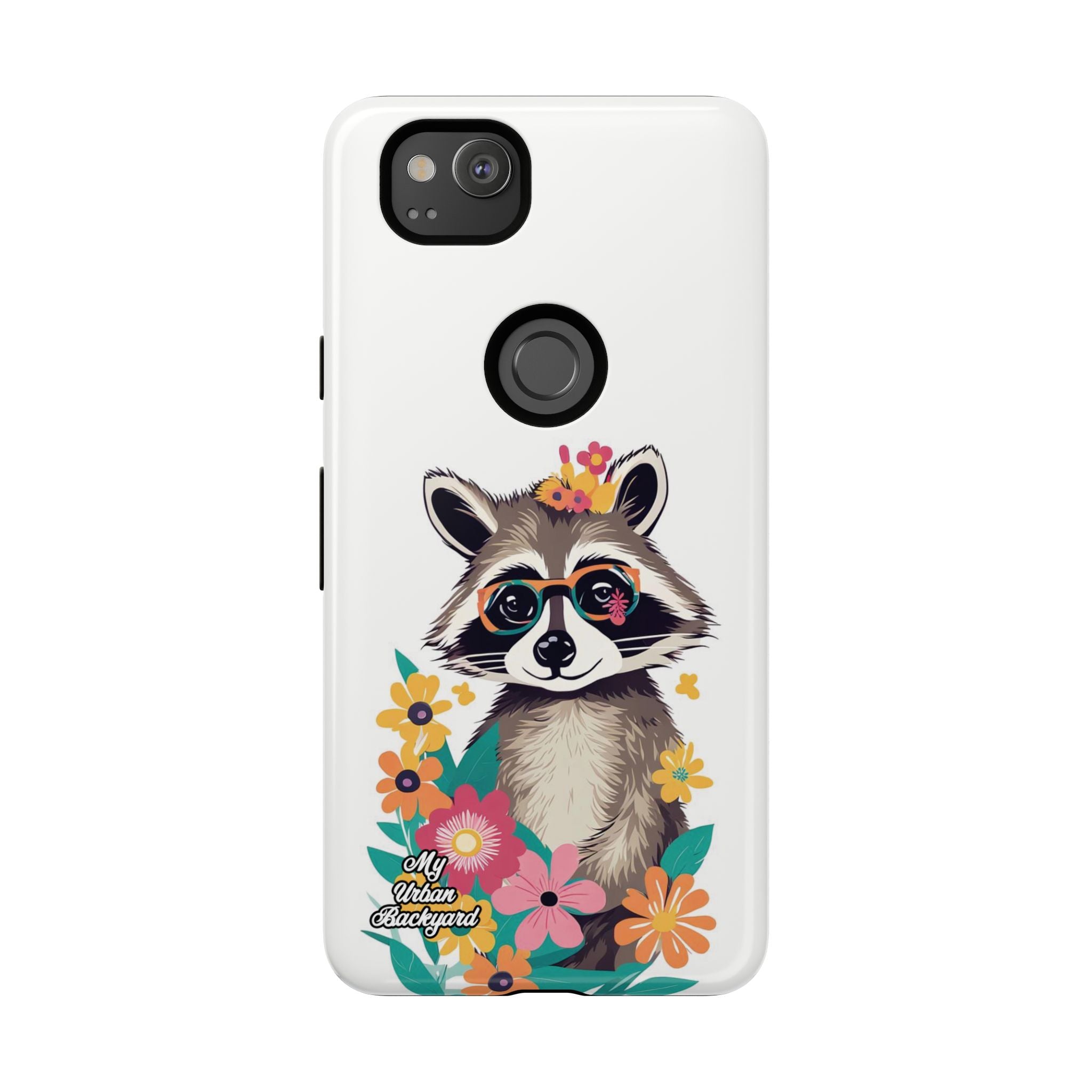 Raccoon with Glasses, Cell Phone Case - Apple, Samsung or Google Pixel