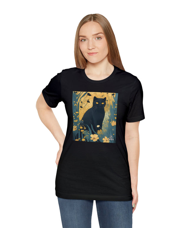 Bella Moonpaw, Cat T-Shirt, Soft 100% Cotton, Short Sleeve, Classic Fit - Unisex