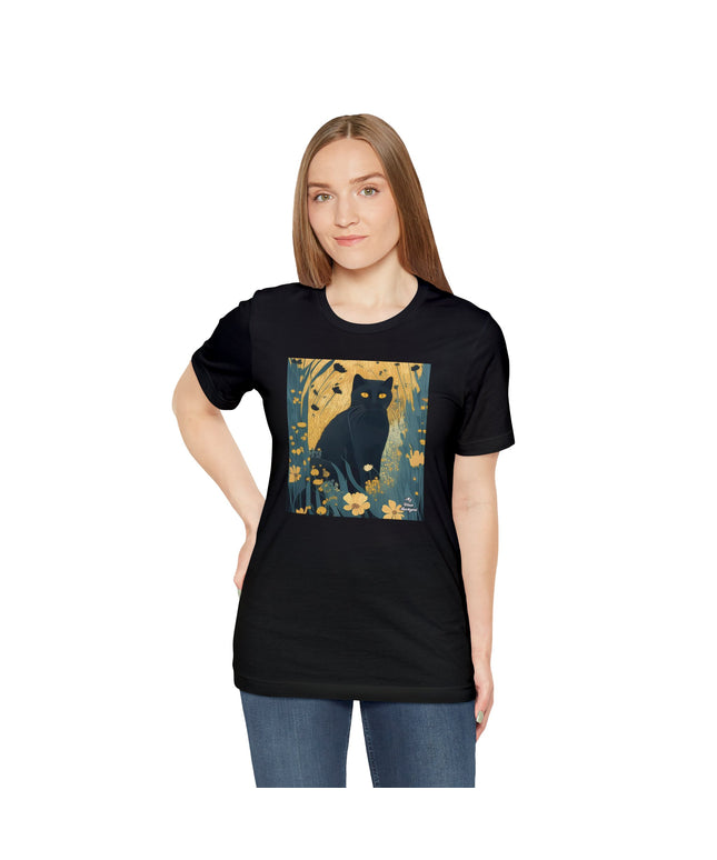 Bella Moonpaw, Cat T-Shirt, Soft 100% Cotton, Short Sleeve, Classic Fit - Unisex