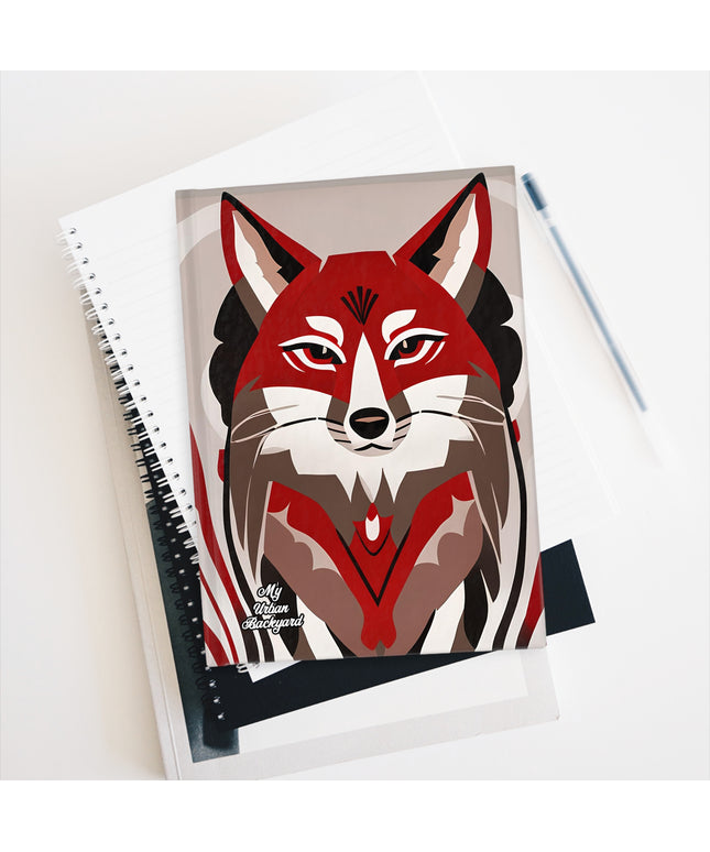 Red Coyote, Hardcover Notebook Journal - Write in Style