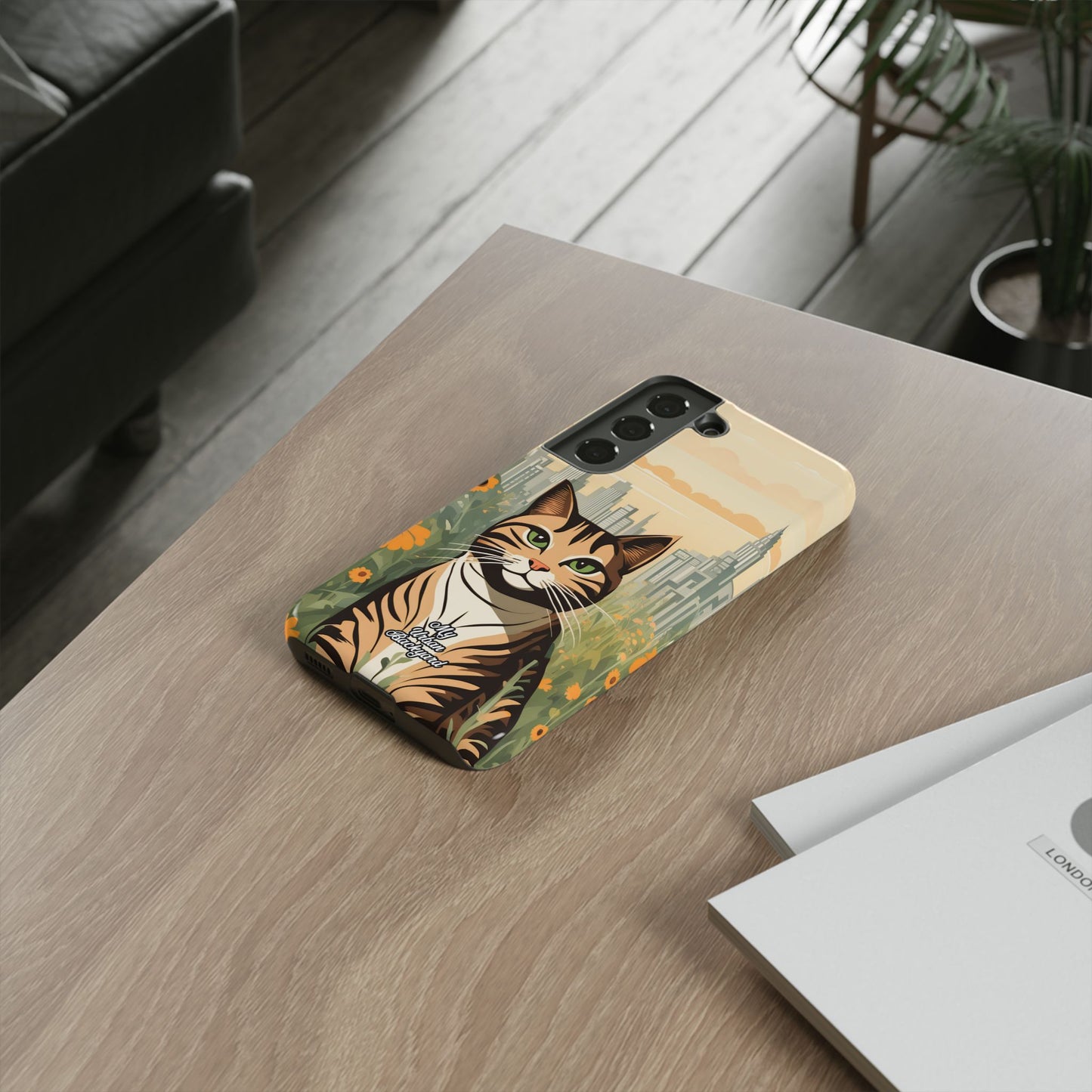 Finn Purrington, Cat Cell Phone Case - Apple, Samsung, or Google Pixel