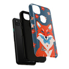 Fox with Flowers, Cell Phone Case - Apple, Samsung, Google Pixel