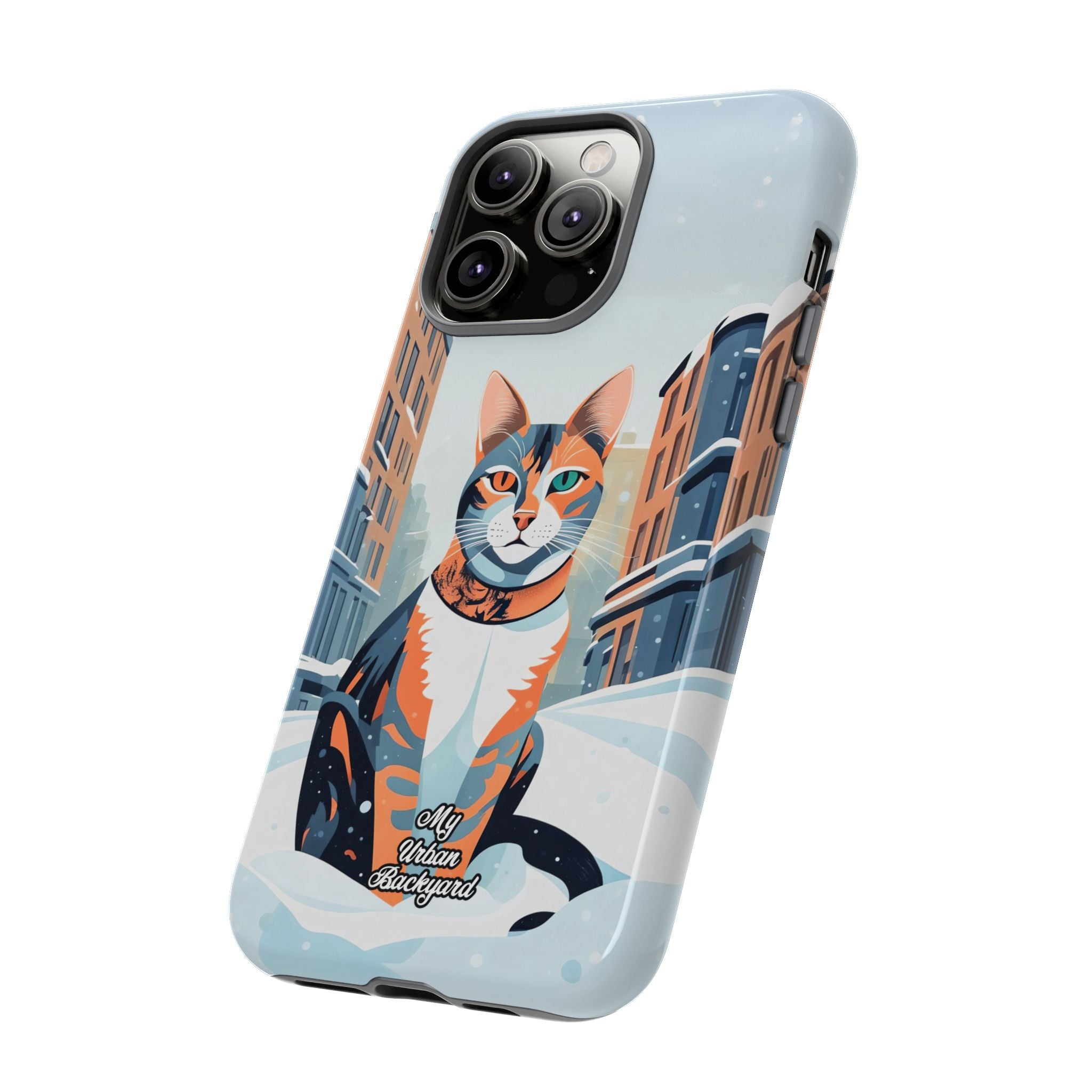 Claws Pawson in the Snow, Cell Phone Case - Apple, Samsung, Google Pixel